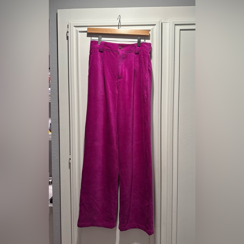 &Merci Fuchsia Corduroy Jacket